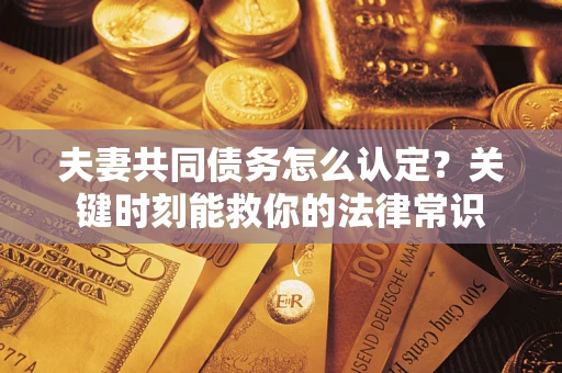 北京夫妻共同债务怎么认定？关键时刻能救你的法律常识